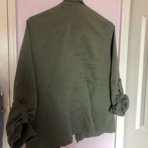 Olive green jacket